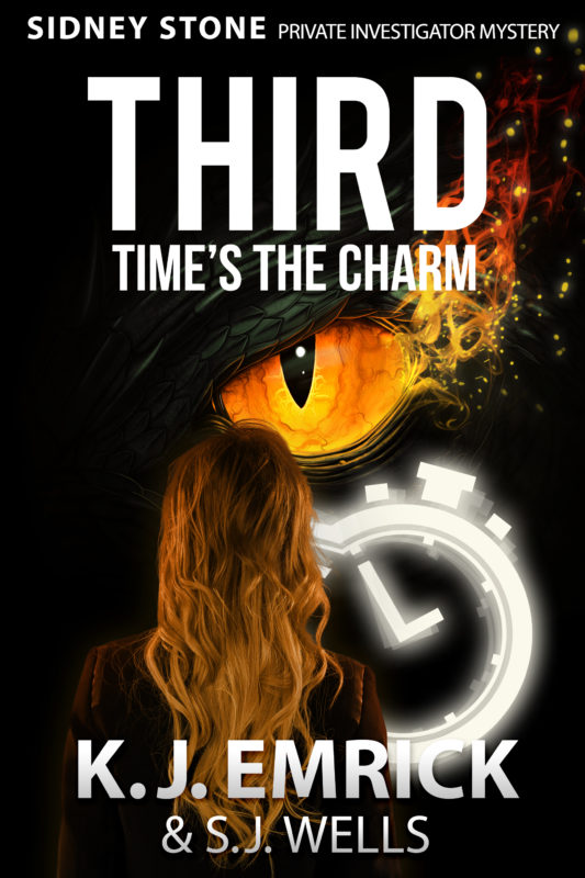 THIRD Time’s the Charm – A Sidney Stone Private Investigator (Paranormal) Mystery Book 3