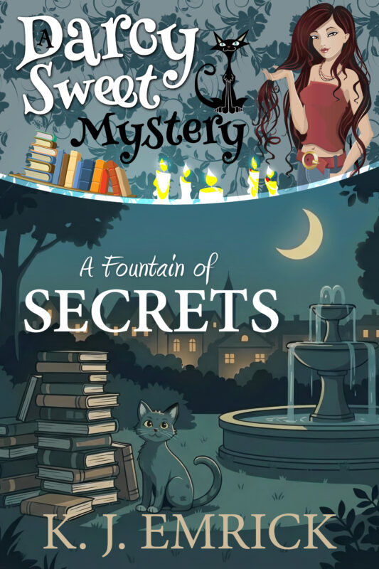 A Fountain of Secrets  – (A Darcy Sweet Cozy Mystery Book 39)
